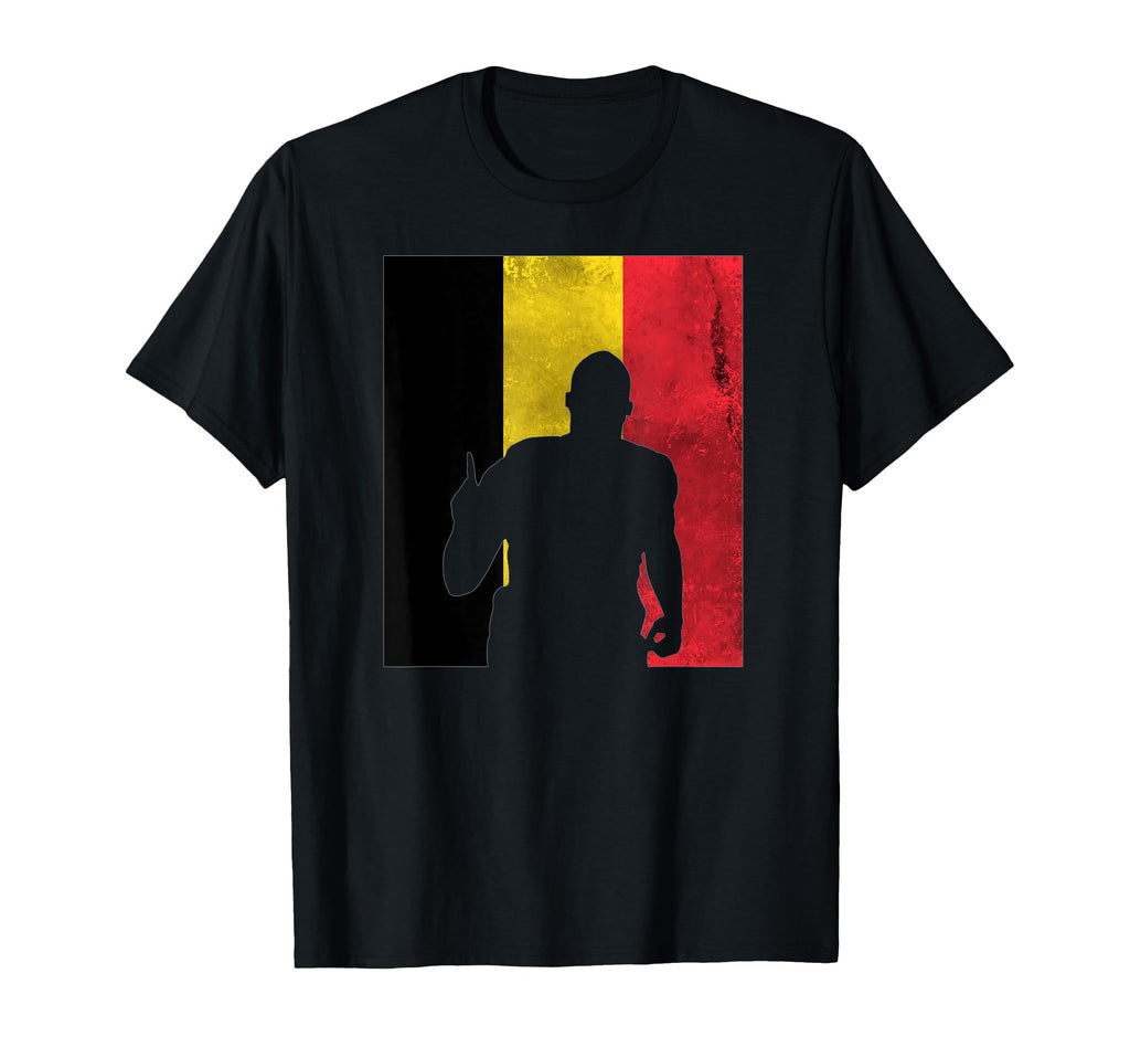 Usa World Football 26 Belgium Team T-Shirt - Trendy Graphic Men Women