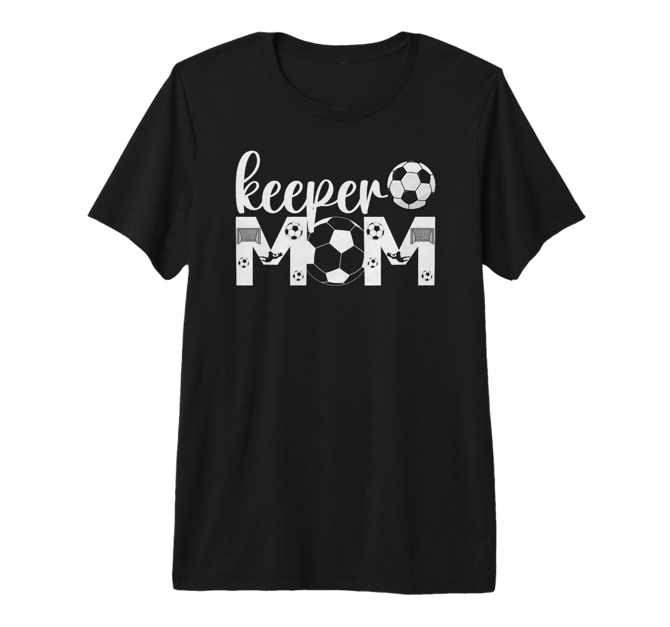 Soccer Keeper Mom Proud Mother Soccer T-Shirt - Trendy Graphic Unisex