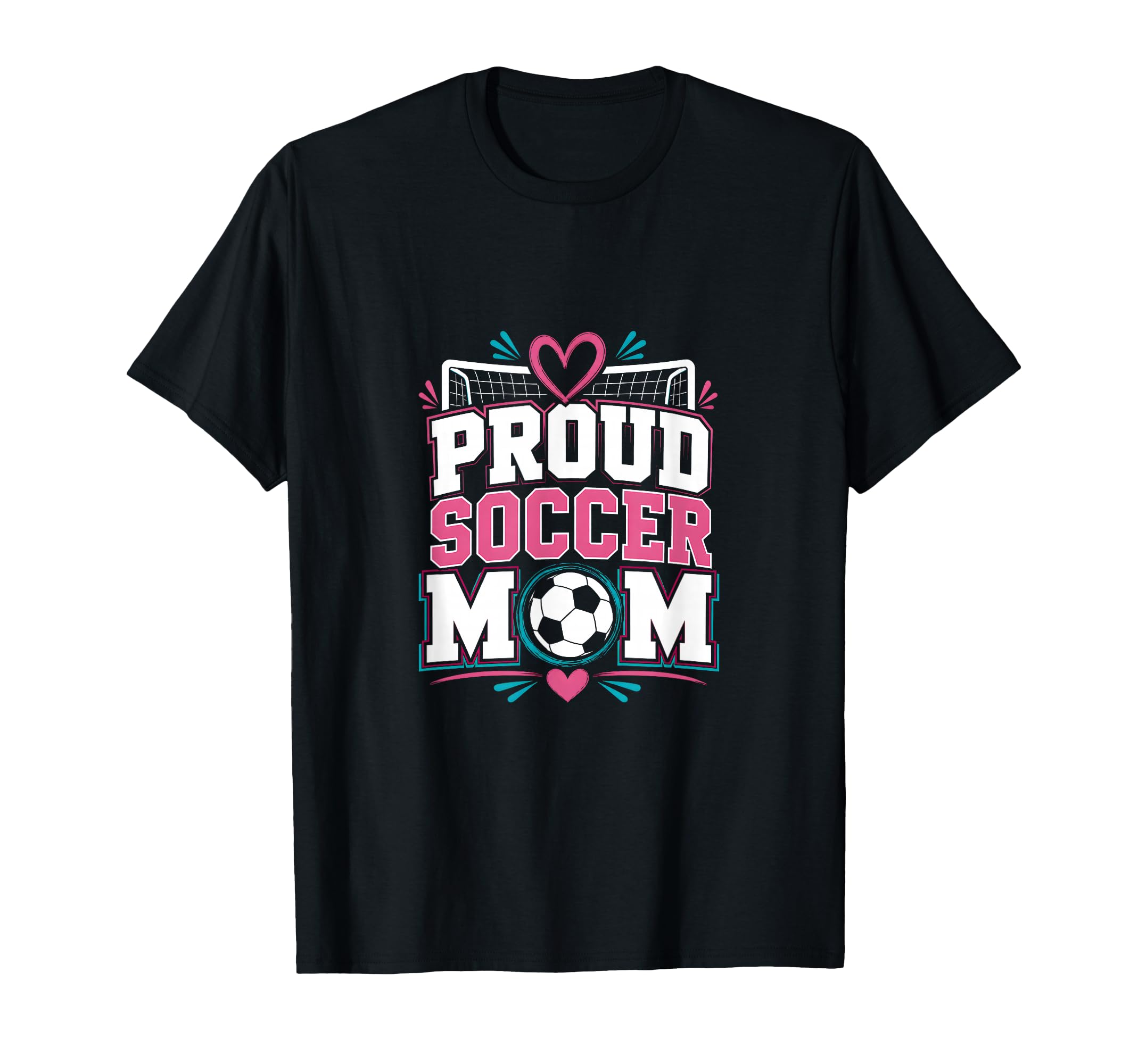 Proud Soccer Mom Soccer Mom Family T-Shirt - Custom Art Print Men Women