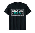 Mens Goalie Dad Like Normal Dad T-Shirt - Casual Everyday Wear for Adults
