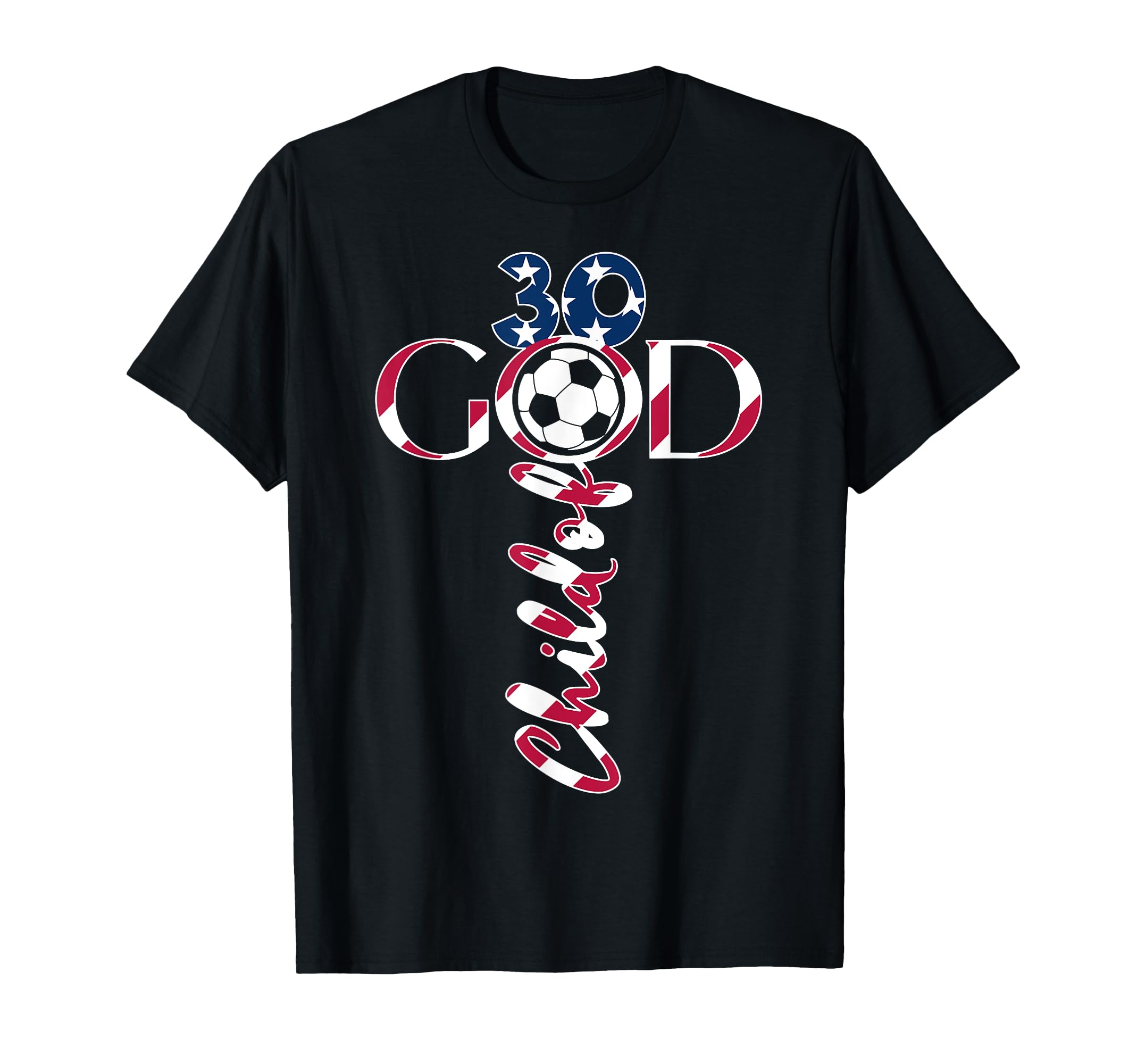 Jesus 30 Years Child God Soccer 30Th T-Shirt - Streetwear Style Men Women