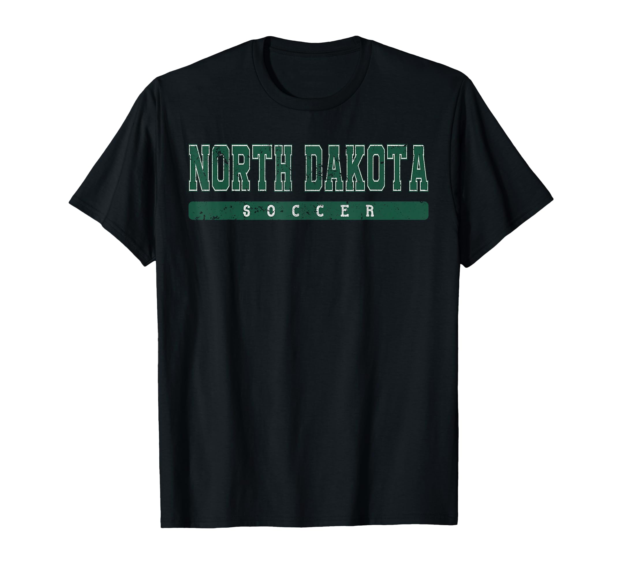 North Dakota Soccer Tees Tanks Sweatshirt - Minimalist Print for Adults