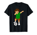 Dabbing Soccer Funny Dab Dance T-Shirt - Fun Novelty Design Men Women