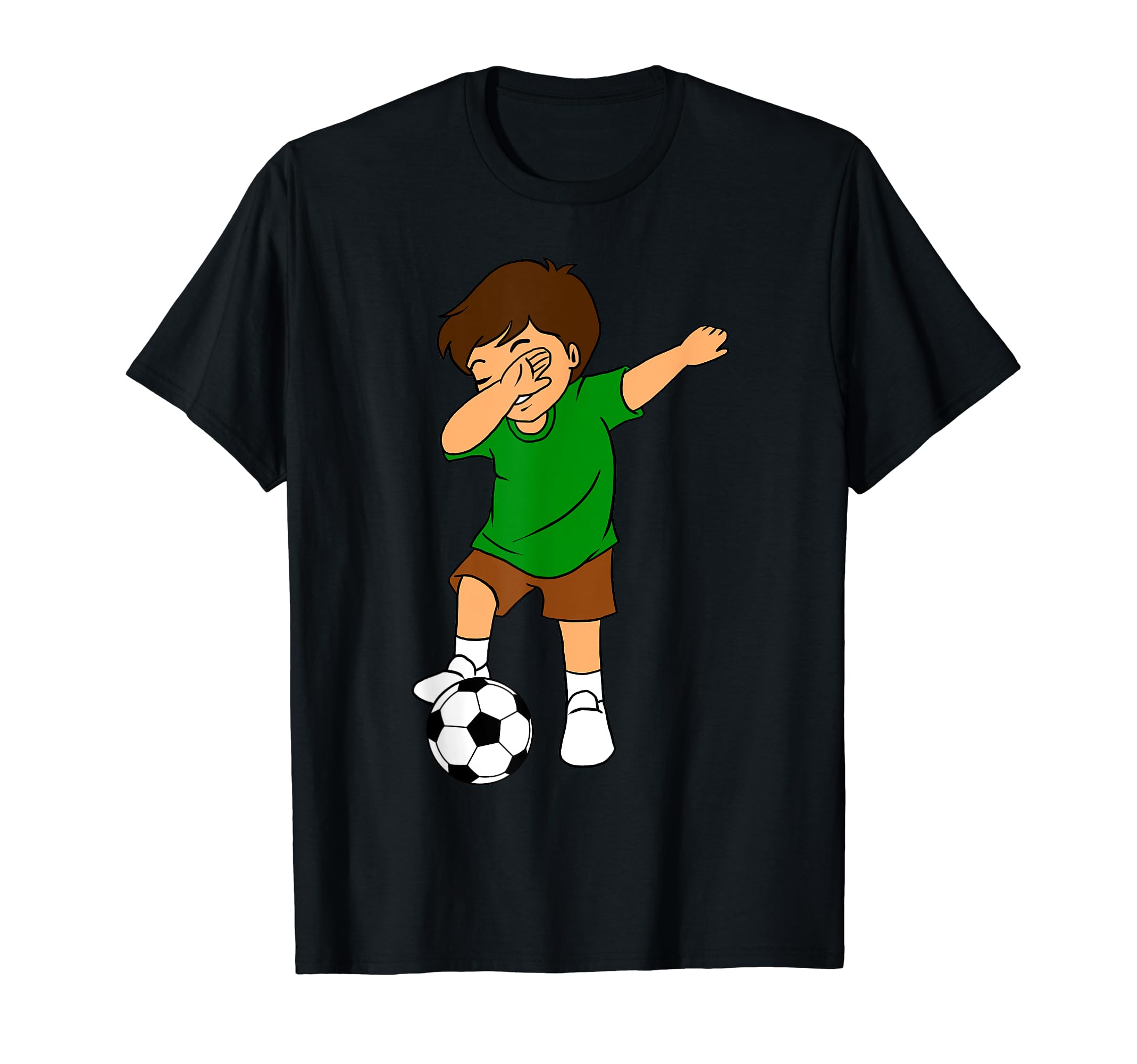 Dabbing Soccer Funny Dab Dance T-Shirt - Fun Novelty Design Men Women