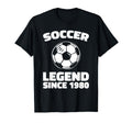 Birthday Team Sports Player Soccer T-Shirt - Fun Novelty Design Unisex