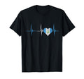 Guatemala Heartbeat Ekg Pulse T-Shirt - Minimalist Print for Adults