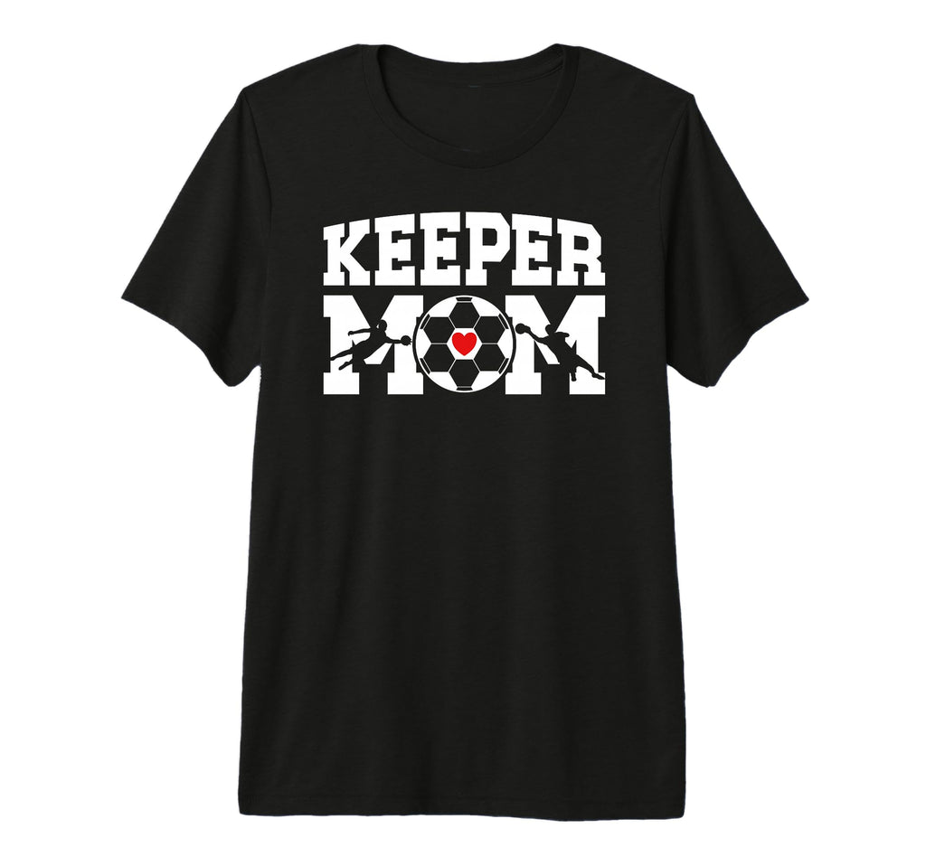 Soccer Keeper Mom Soccer Goalkeeper Mama T-Shirt - Custom Art Print Unisex