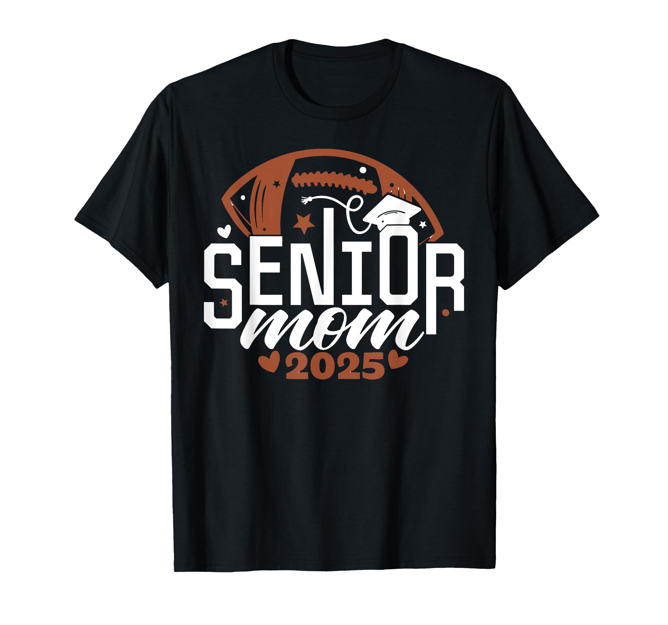 Senior Football Mom Shirts Class T-Shirt - Streetwear Style for Adults