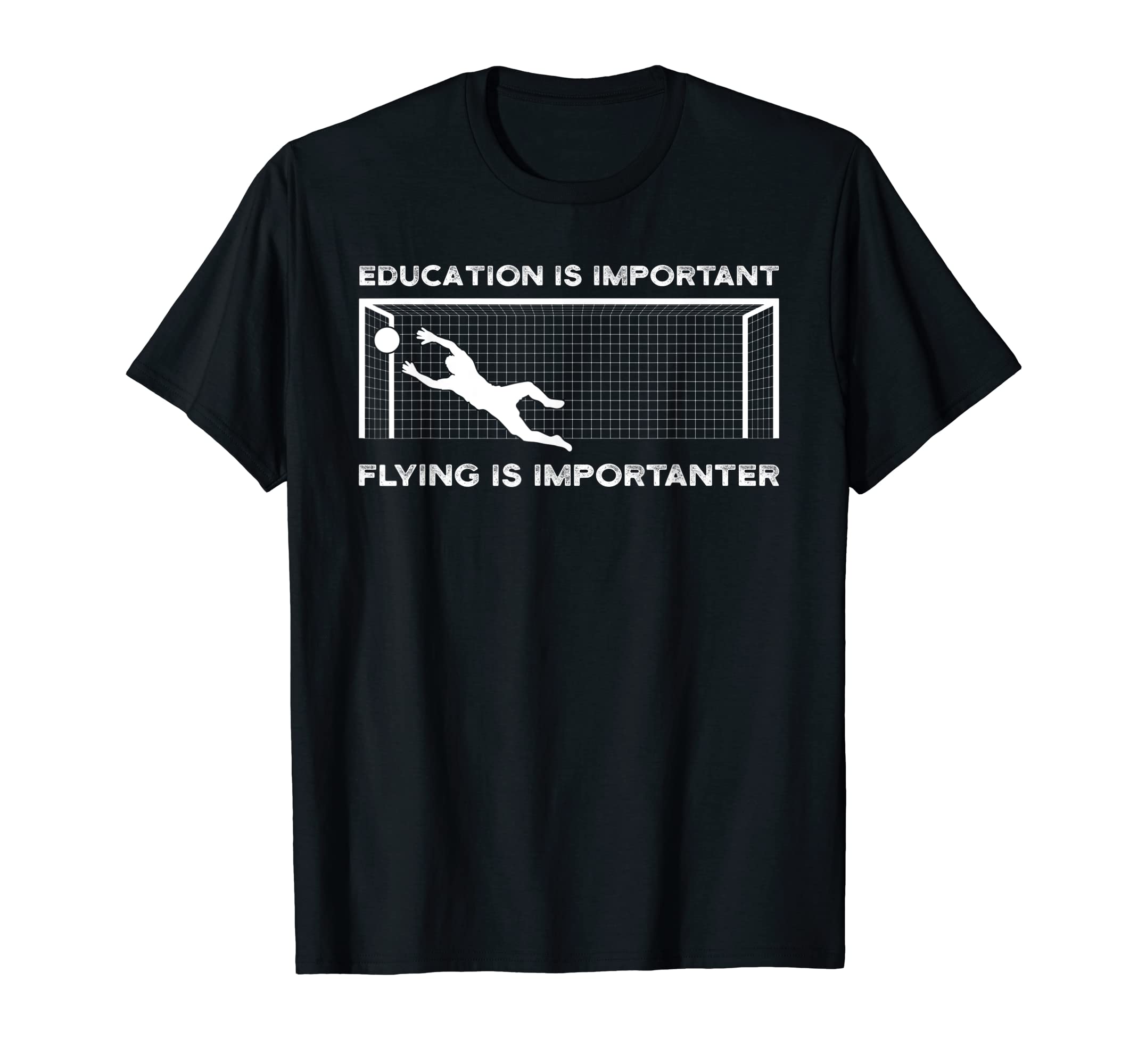 Education Is Important Flying Is T-Shirt - Novelty Apparel Unisex