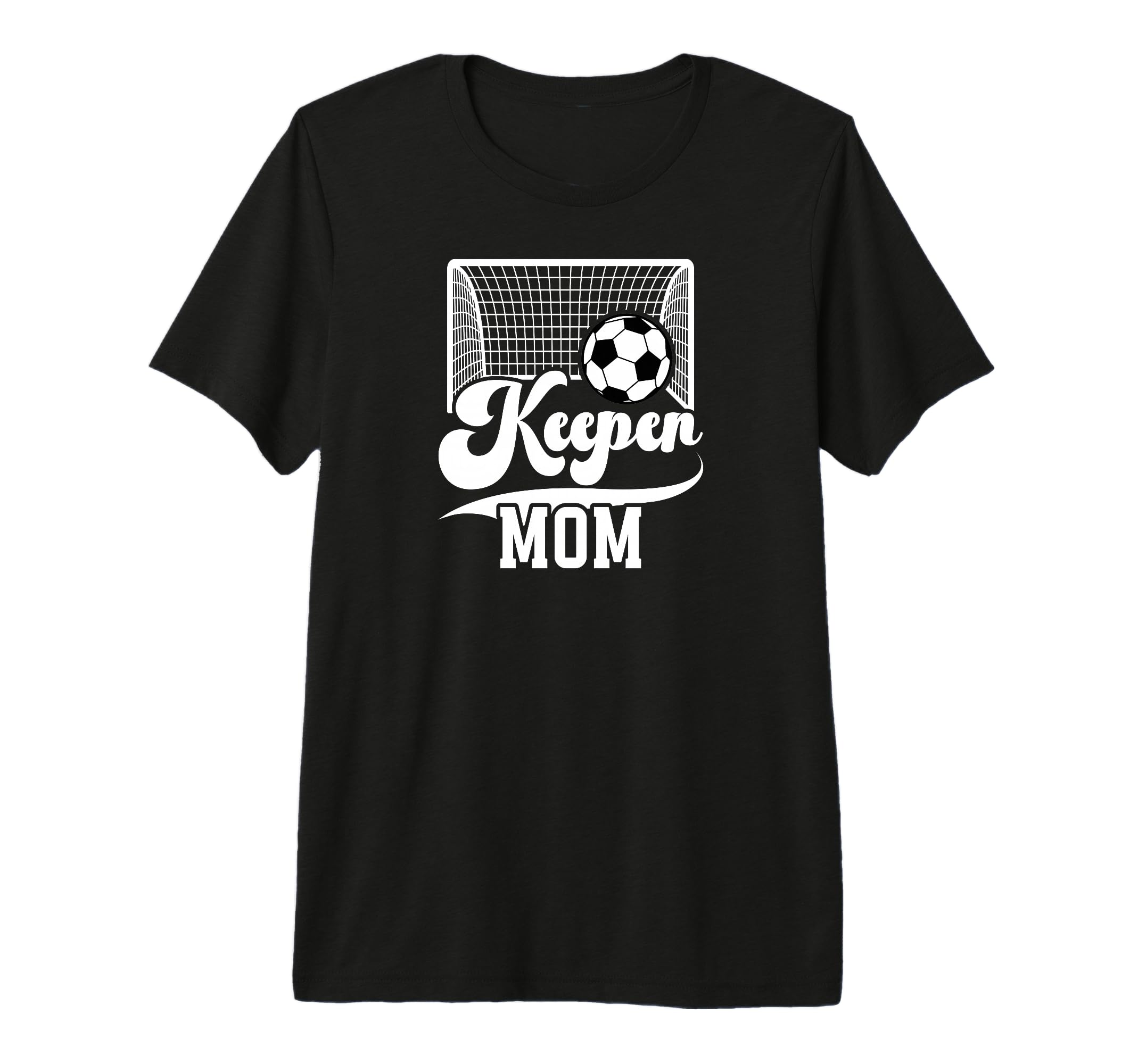 Soccer Keeper Mom Soccer Goalkeeper T-Shirt - Fun Novelty Design Men Women