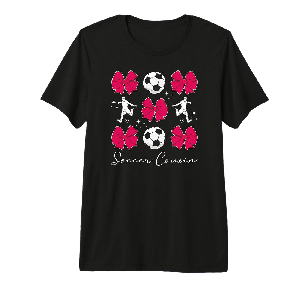 Soccer Cousin Soccer Player Cousin T-Shirt - Trendy Graphic Men Women