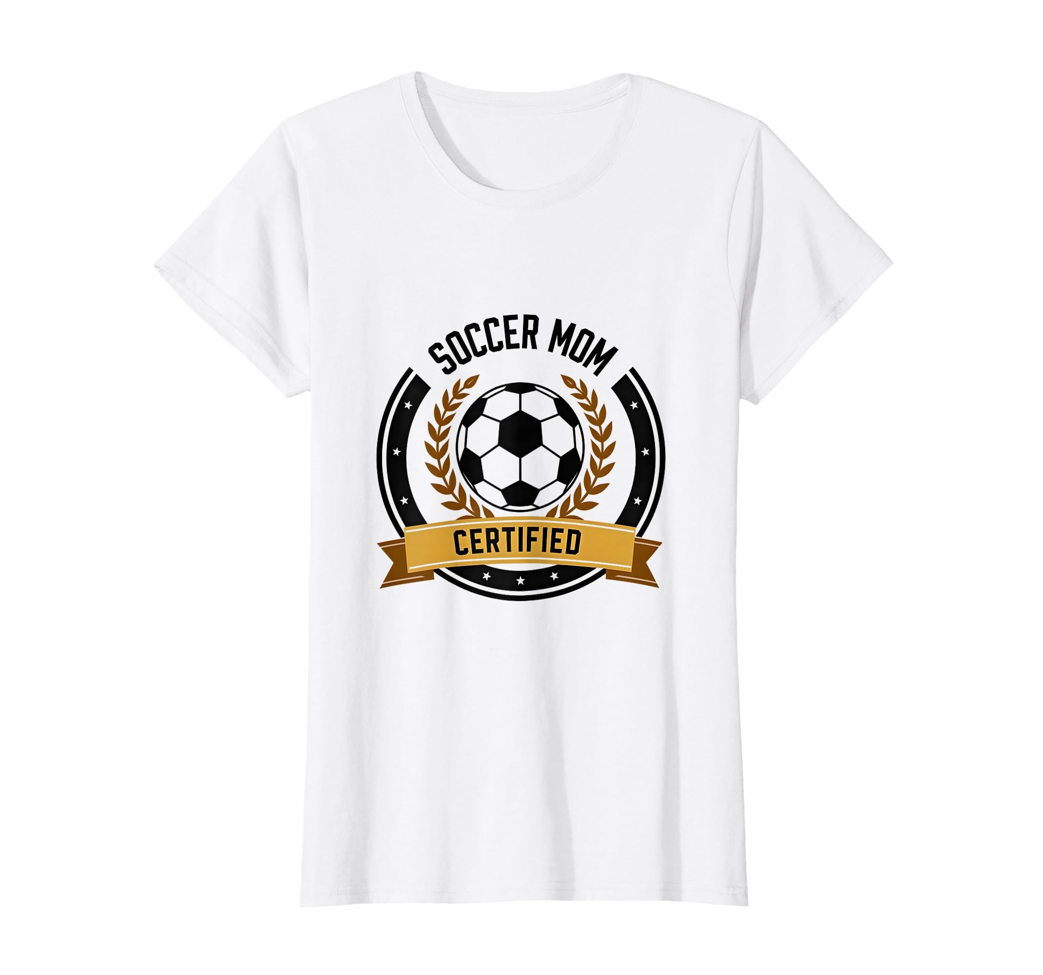Soccer Mom Certified Proud Sports Parent T-Shirt - Graphic Print for Adults