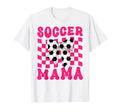 Soccer Mama Coquette Bow Soccer Mom T-Shirt - Streetwear Style Men Women