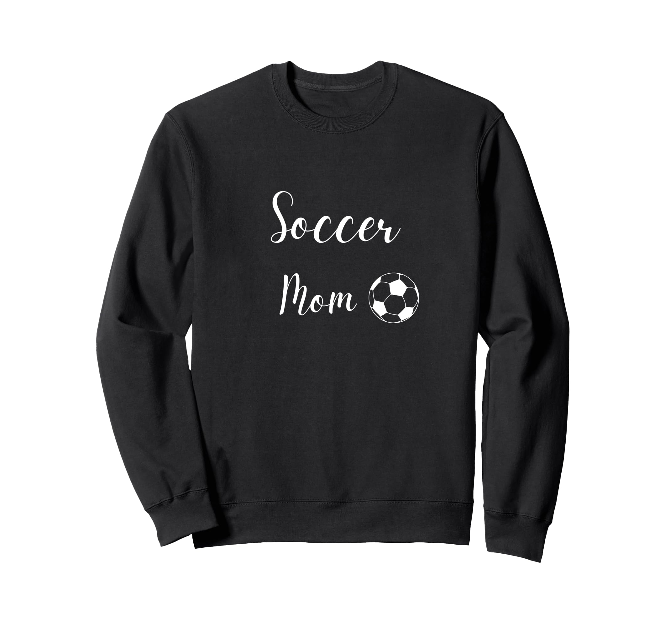 Soccer Mom Mom Who Loves Soccer Sweatshirt - Trendy Graphic for Adults