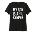 Mens My Son Is Soccer Keeper Dad T-Shirt - Streetwear Style Men Women