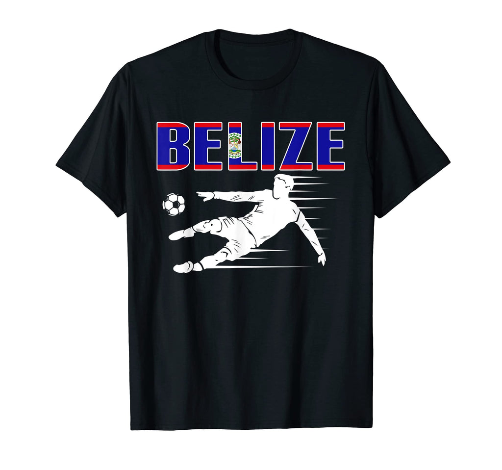 Belize Soccer Fans Jersey Proud T-Shirt - Aesthetic Graphic Men Women