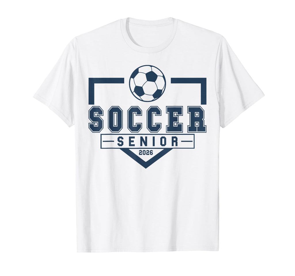 Soccer Senior Night Soccer Senior 2026 T-Shirt - Trendy Graphic Unisex
