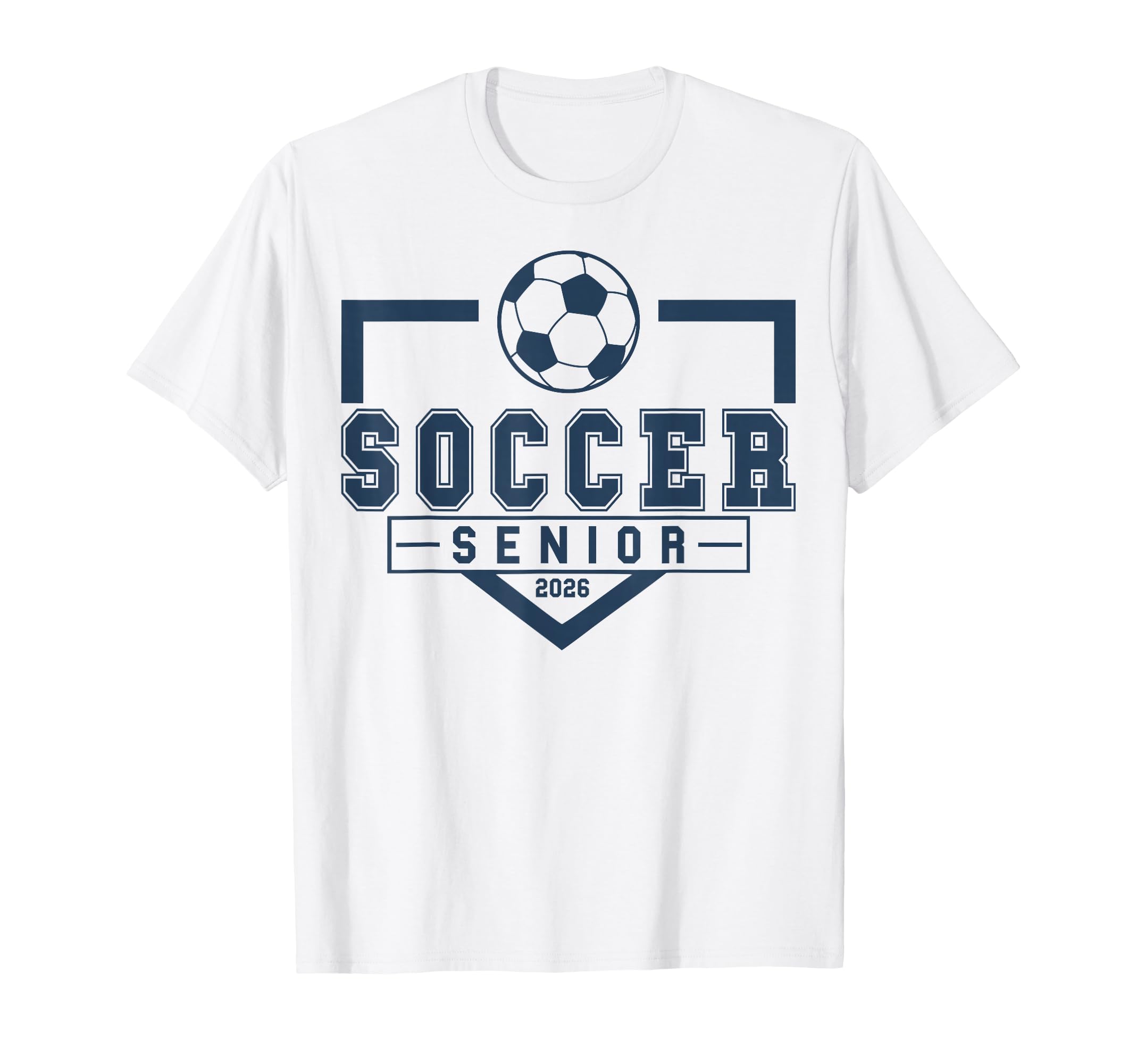Soccer Senior Night Soccer Senior 2026 T-Shirt - Trendy Graphic Unisex