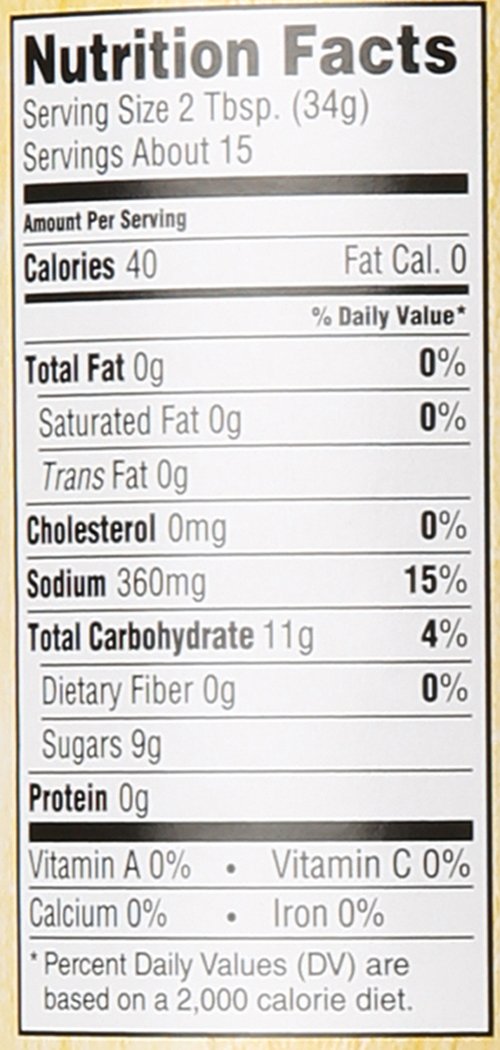 Woodstock Organic Hickory BBQ Sauce, 18 oz (Case of 12) - Gluten-Free Condiment