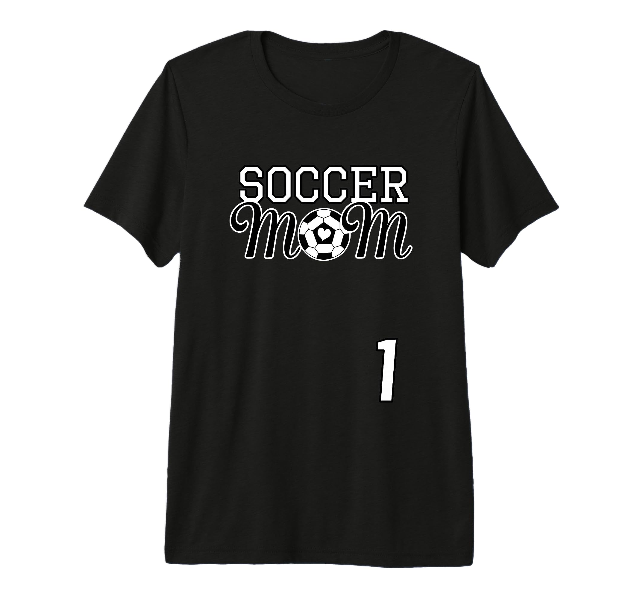 Ladies Soccer Mom Mothers Day 1 T-Shirt - Streetwear Style Men Women