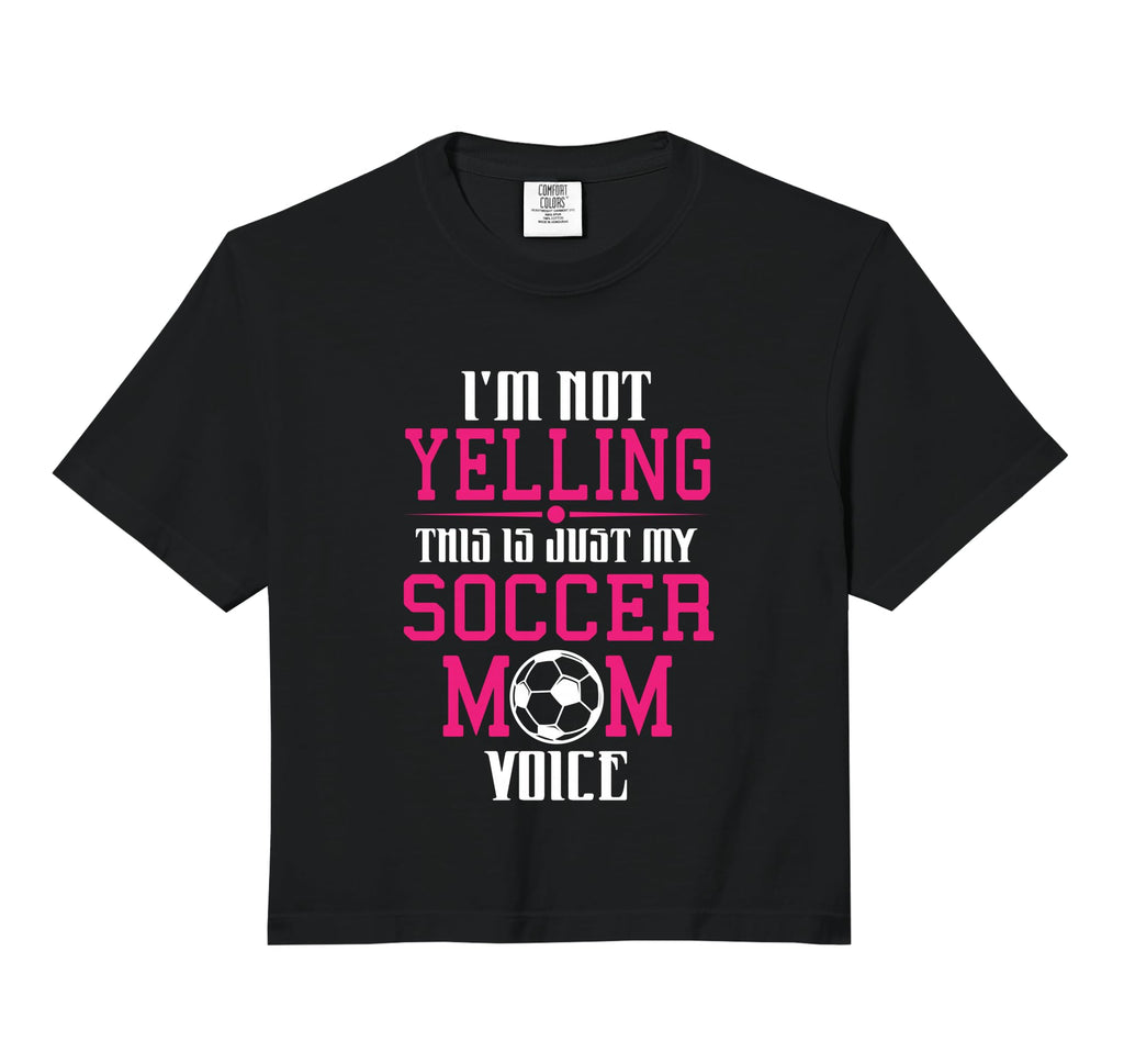Im Not Yelling This Is My Soccer Mom Hoodie - Custom Art Print Men Women