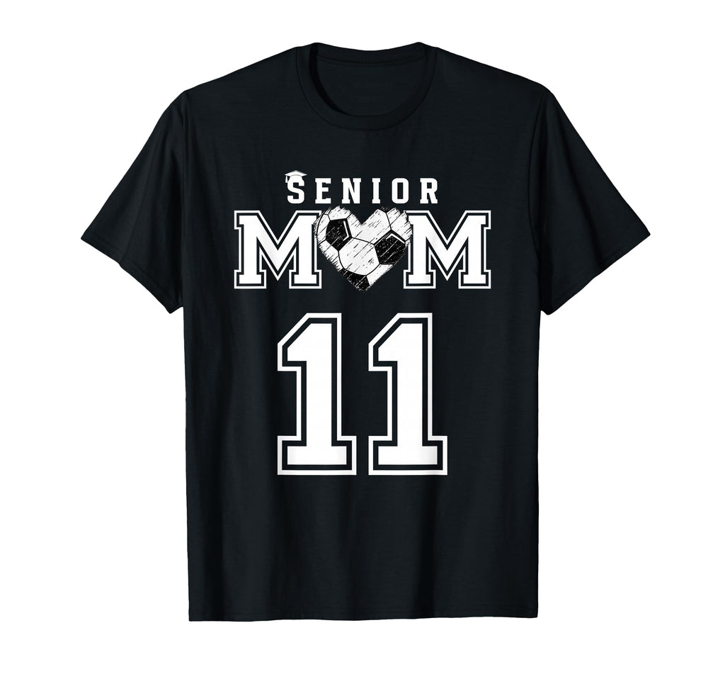 Proud Senior Soccer Mom Custom Jersey T-Shirt - Unique Graphic Unisex