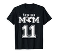 Proud Senior Soccer Mom Custom Jersey T-Shirt - Unique Graphic Unisex