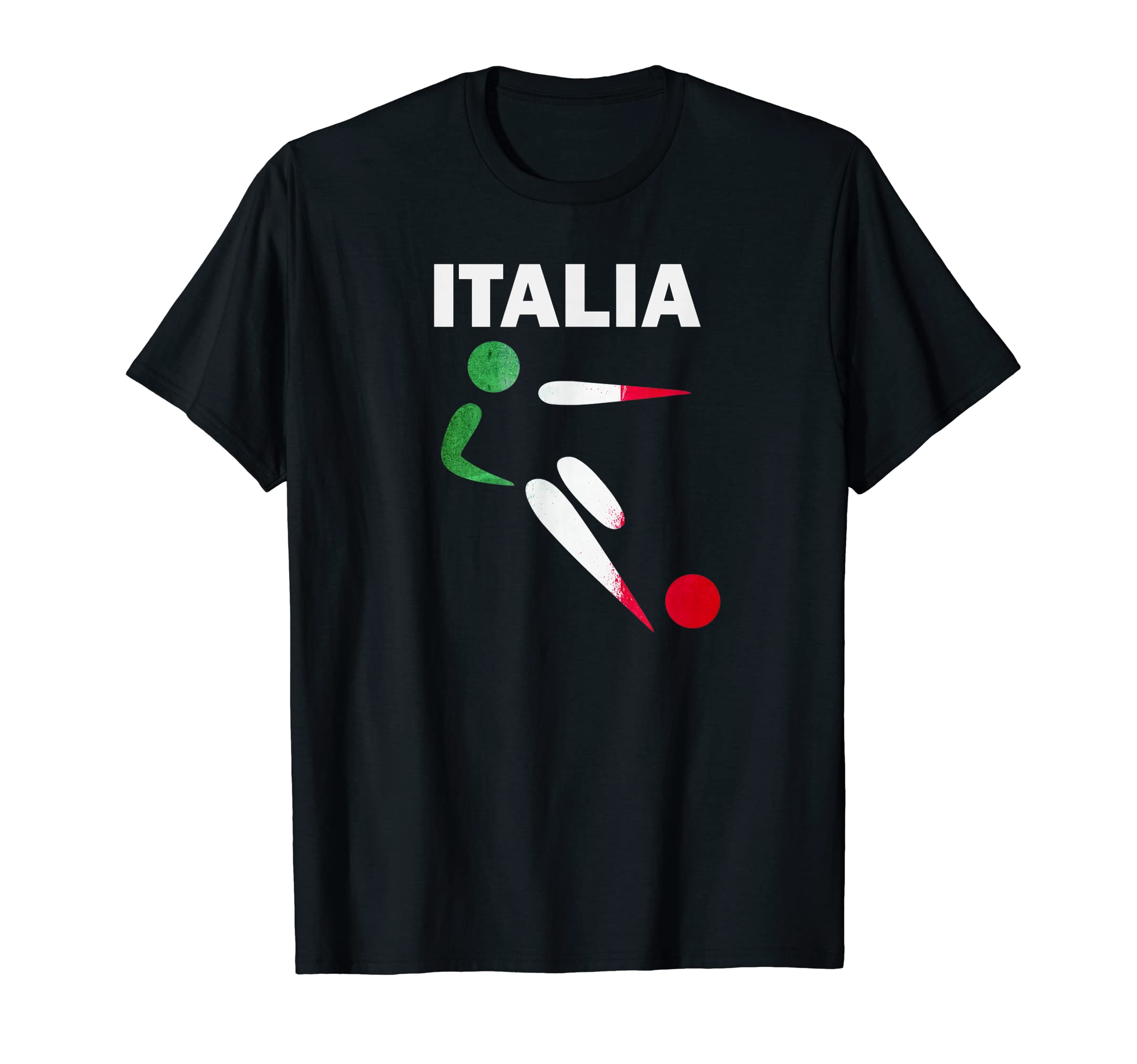 Italia Soccer Fan Italy Flag Jersey T-Shirt - Novelty Apparel Men Women