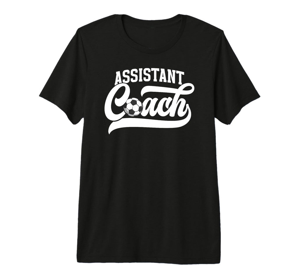 Soccer Assistant Coach Soccer T-Shirt - Minimalist Print Men Women