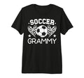 Soccer Grammy Hearts Grammy Soccer T-Shirt - Trendy Graphic for Adults