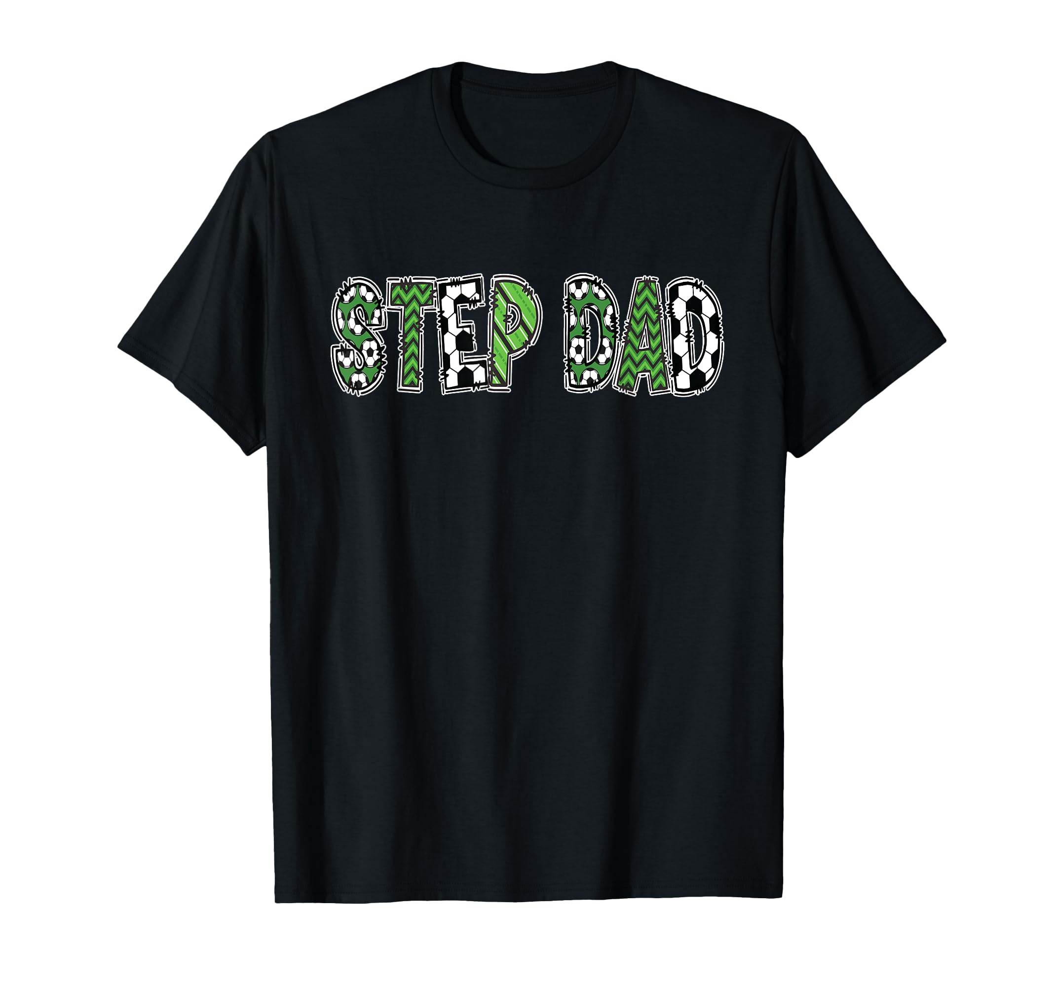Soccer Daddy Step Dad Birthday Party T-Shirt - Custom Art Print Unisex