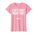 Left Foot Right Foot Repeat Soccer T-Shirt - Custom Art Print Unisex