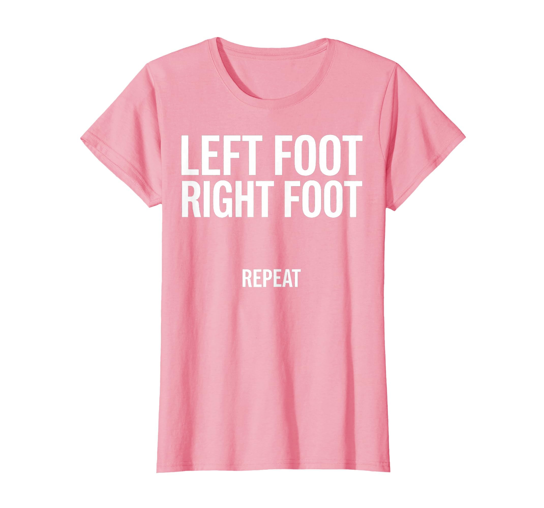 Left Foot Right Foot Repeat Soccer T-Shirt - Custom Art Print Unisex