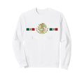 Mexico Flag Mexican Hispanic Pride Sweatshirt - Aesthetic Graphic Unisex