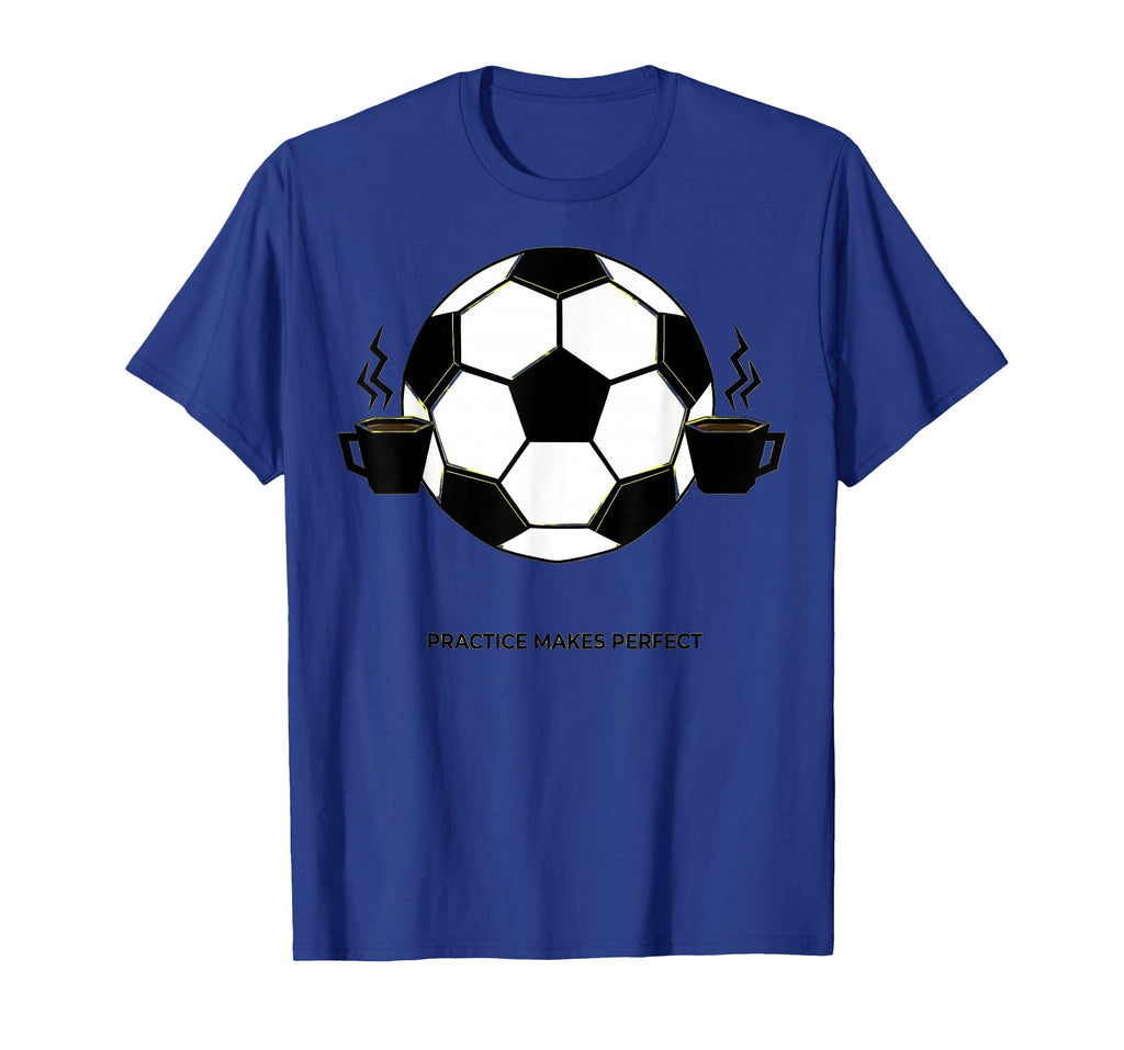Practice Makes Soccer Mom T-Shirt - Trendy Graphic Unisex