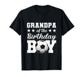 Grandpa Birthday Soccer Birthday Family T-Shirt - Graphic Print Men Women