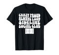 Sideline Social Club Soccer Field T-Shirt - Minimalist Print for Adults