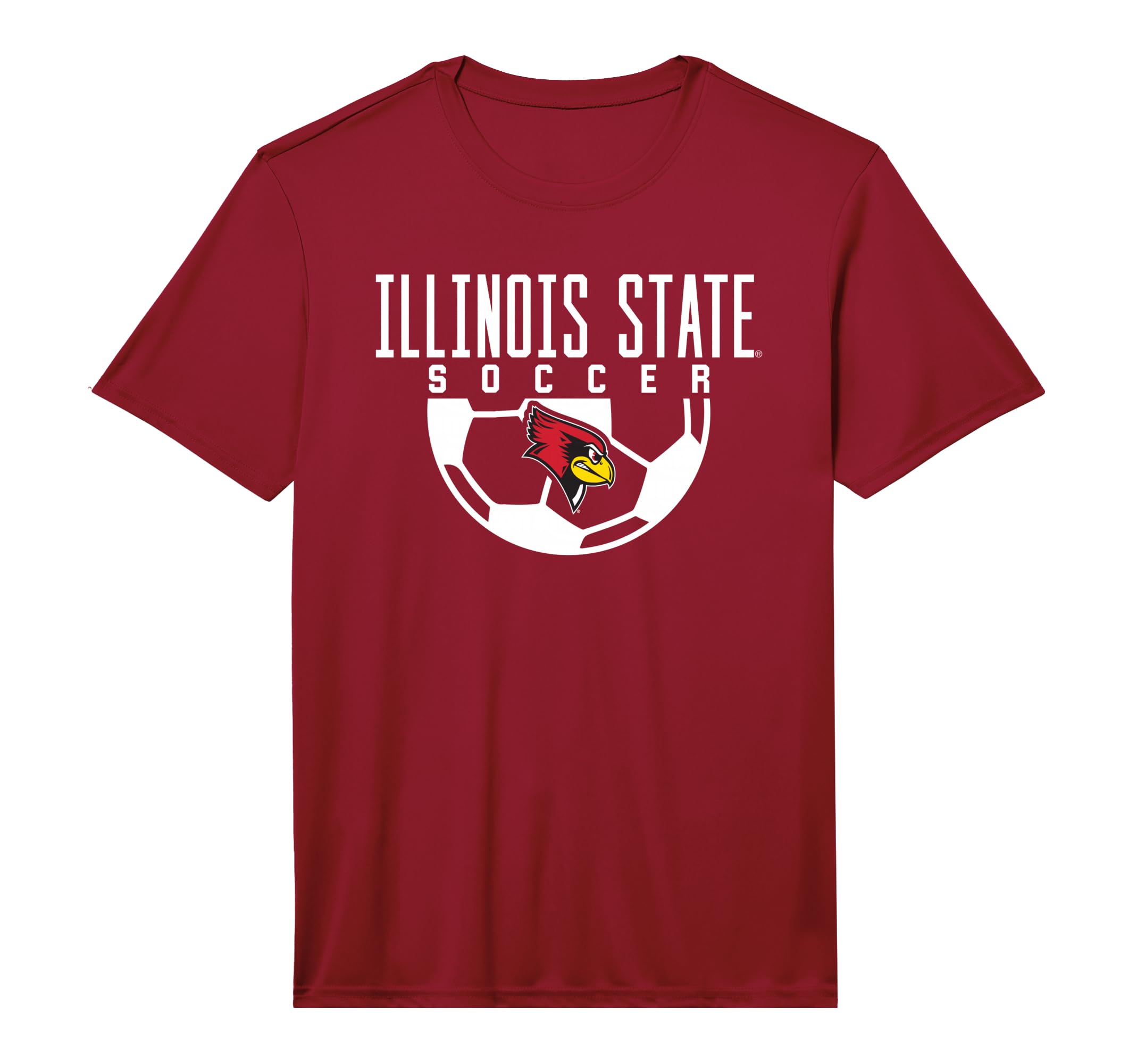 Illinois State University Redbirds Soccer T-Shirt - Novelty Apparel Unisex