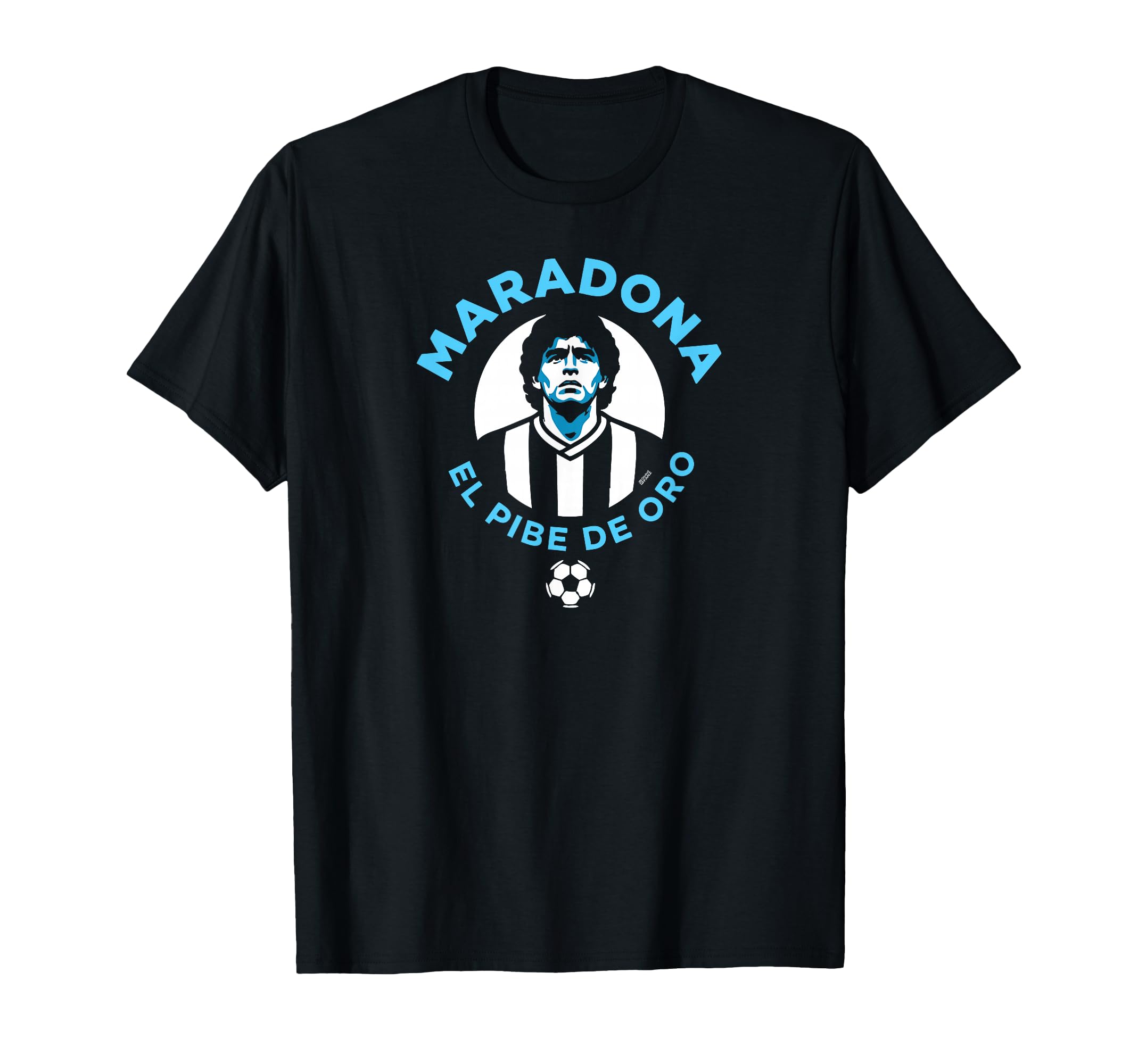 Diego Maradona El Pibe De Oro Soccer T-Shirt - Minimalist Print Men Women