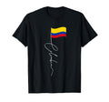 Family Heritage Gifts Colombia T-Shirt - Fun Novelty Design Men Women