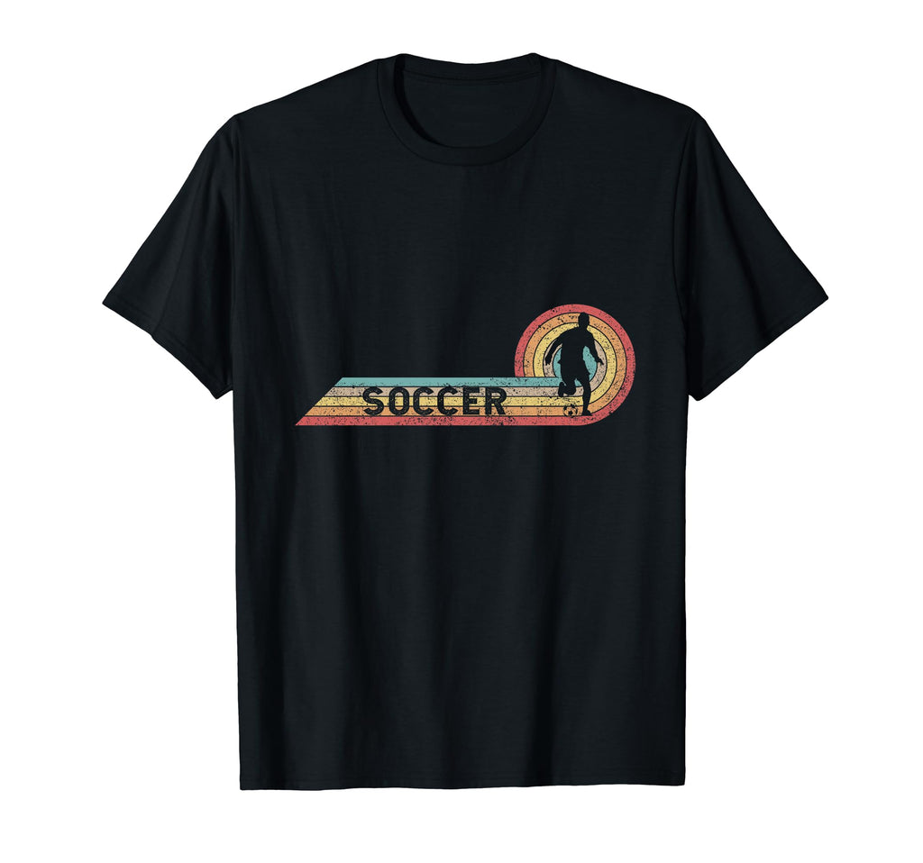 Soccer Player Film Strip T-Shirt - Novelty Apparel for Adults