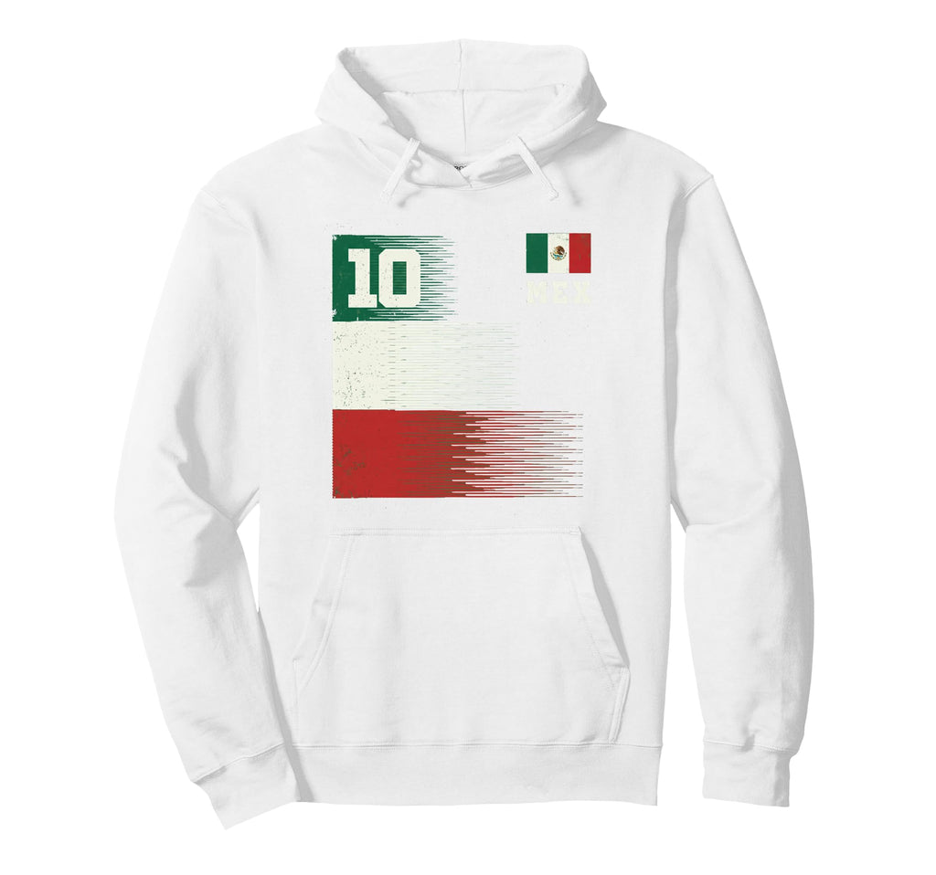 Mexico Flag Mexican Hispanic Pride Hoodie - Fun Novelty Design Men Women