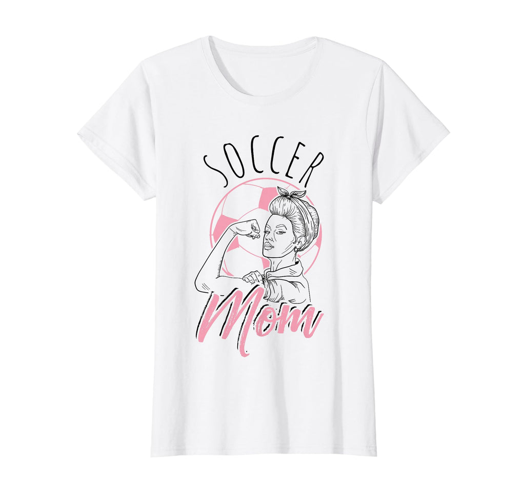 Soccer Mom Sport Athlete Family Mothers T-Shirt - Custom Art Print Unisex