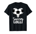 Soccer Lolli Funny Soccer Heart T-Shirt - Streetwear Style Men Women