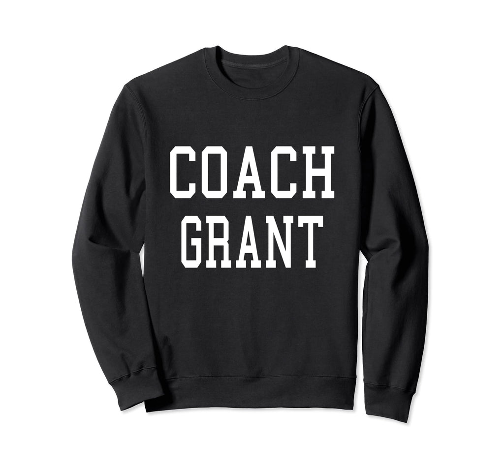 Coach Grant Custom Football Soccer Sweatshirt - Streetwear Style Men Women