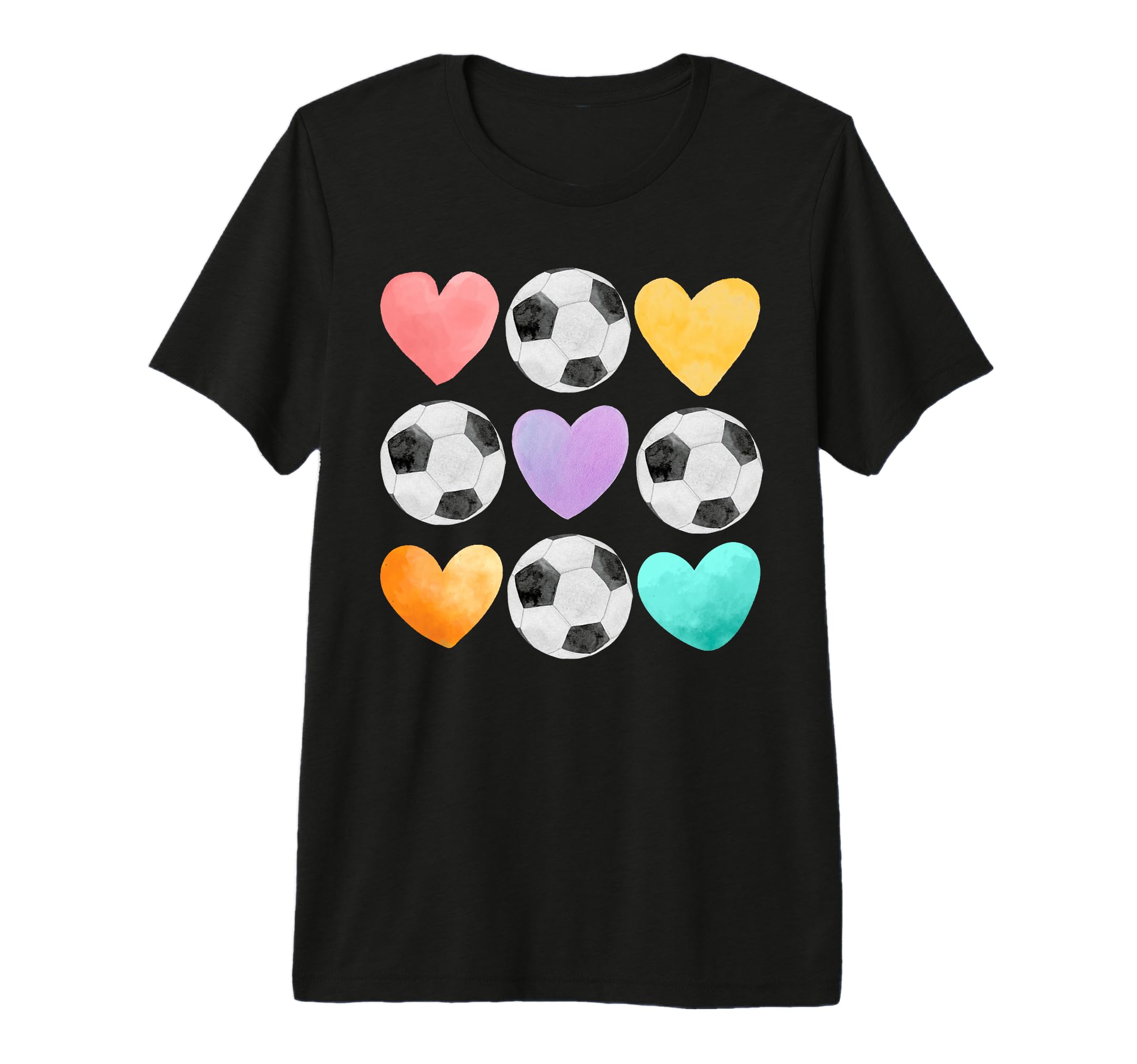 Soccer Lover Mom Sister Coquette Teen T-Shirt - Novelty Apparel for Adults