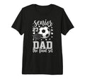 Soccer Senior 2027 Dad Final Set T-Shirt - Aesthetic Graphic for Adults