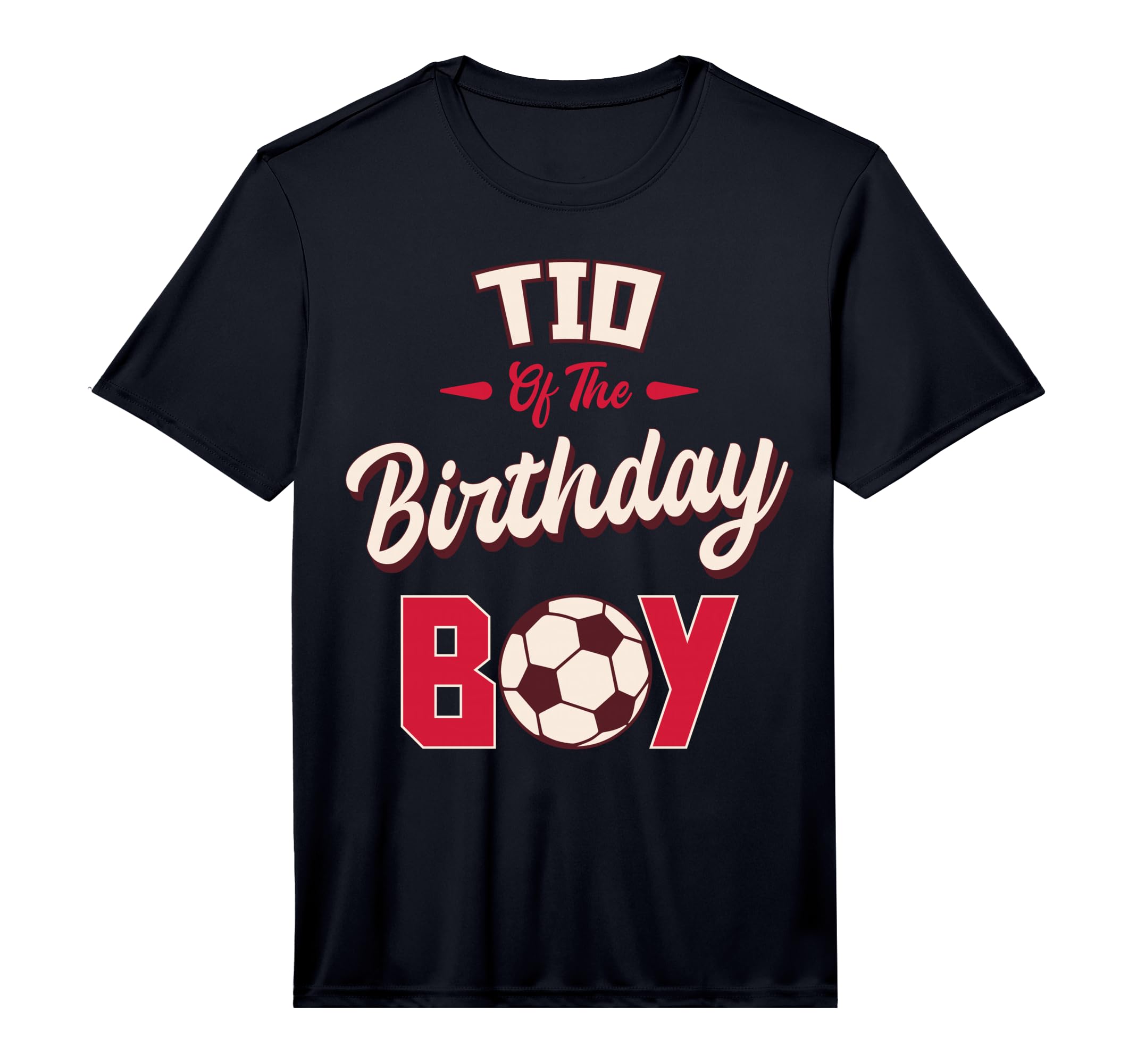 Tio Birthday Soccer Player Bday Party T-Shirt - Graphic Print Unisex