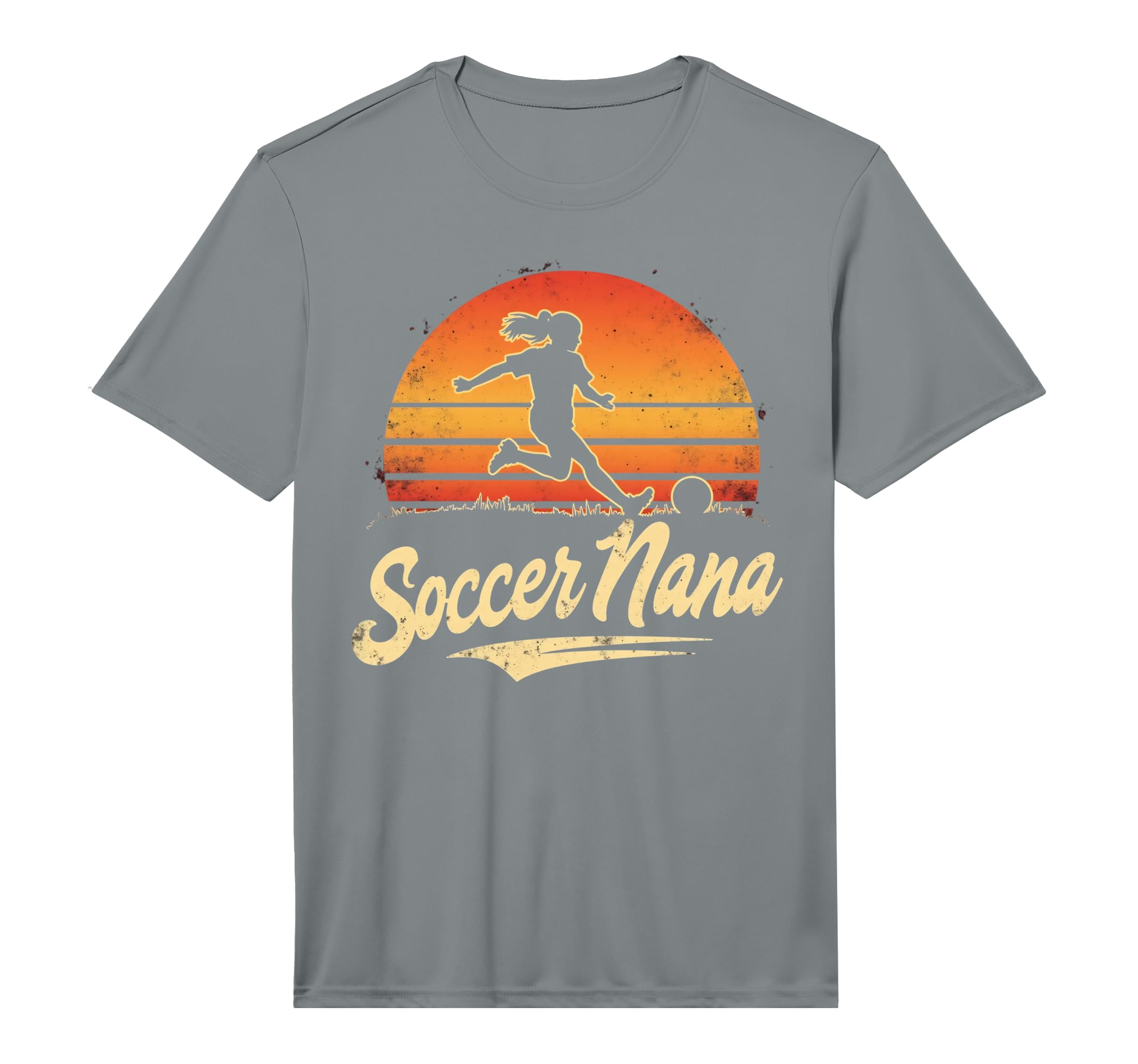 Proud Soccer Nana Funny Grandma Lover T-Shirt - Custom Art Print Men Women