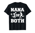 Nana Both Funny Soccer And Cheer Nana T-Shirt - Aesthetic Graphic Men Women